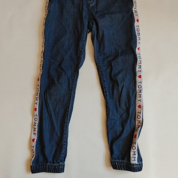 Tommy Hilfiger Elastic Cuff Joggers Girls 14 I <3 - Picture 8 of 8